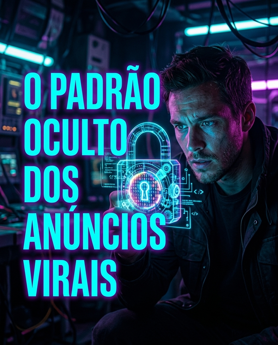 Exemplo ilustrativo de criativo com ângulo de curiosidade
